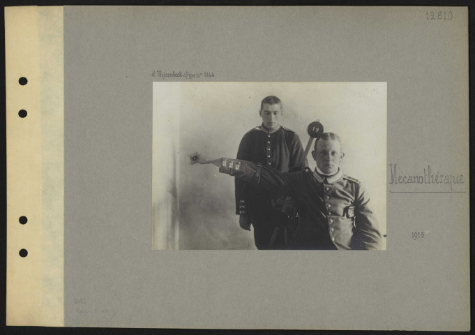 [S.l.]. Mécanothérapie