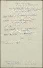 Conférence navale. 11-12 juin 1918. Londres. Conférence interalliée. France, G.B., ItalieSous-Titre : Dossier Mantoux
