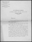Congrès universel de la paix. Correspondances et publications diverses. 1899-1925