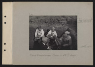 Boisicourt. Camp d'expériences : canon de 58T chargé