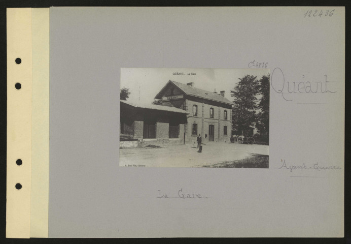 Quéant. La gare