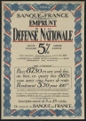 Emprunt de la défense nationale de 1916