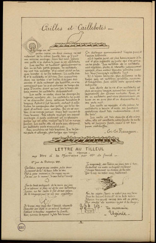 Sans tabac : n° 35, Sous-Titre : Organe aimablement rosse