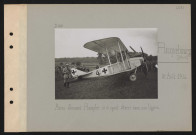 Ricquebourg (près de). Avion allemand Rumpler numéro 4 ayant atterri dans nos lignes