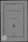 Historique du 148ème régiment d'infanterie
