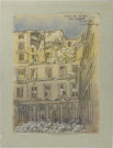 Coup de bertha rue Laffitte (Paris) avril 1918