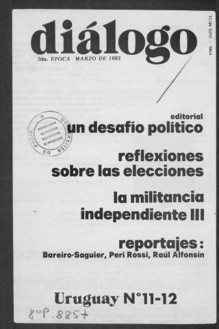 Diálogo (1983 : n° 11)