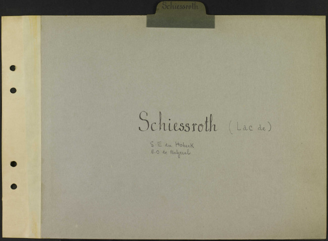 Intercalaire "Schiessroth"