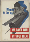Women in the war : we can't win without them