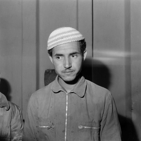 Reportage sur le domaine de la Trappe, propriété nationalisée de la famille Borgeaud à Staouëli, près d'Alger. 1