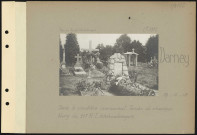 Darney. Dans le cimetière communal. Tombe du chasseur Kung du 21e régiment d'infanterie tchécoslovaque