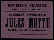 Candidat Républicain Jules Mottu