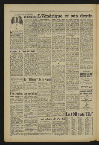 1951 - Le Libertaire