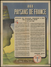 Aux paysans de France : extraits du discours prononcé à Pau par le maréchal Pétain
