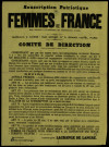 Souscription patriotique : Femmes de France pour concourir à la libération des départements occupés