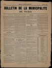 Bulletin de la municipalité de Paris n° 7 : rapports des maires… Subsistances…