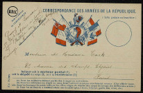 Lettres adressées à M. et Mme Tuck domiciliés au 82 avenue des Champs-Elysées