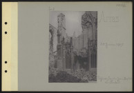 Arras. Église Saint-Jean-Baptiste : le portail