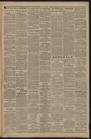 Septembre 1915 - La petite Gironde