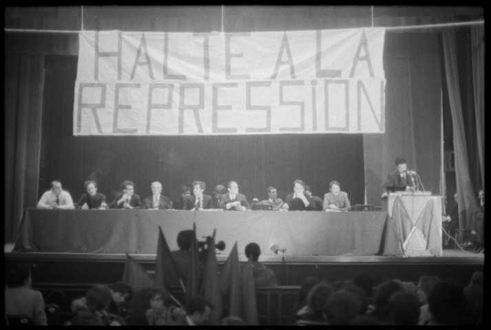 « Halte à la répression » : meeting de la Ligue communiste