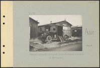 Auve. Ambulance automobile chirurgicale. Groupe électrogène et camion de stérilisation