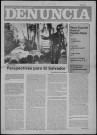 Denuncia. N°56. Noviembre 1980. Sous-Titre : Junto al pueblo, contra la dictadura