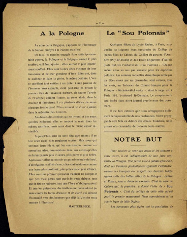 Journal du Sou polonais (1916)