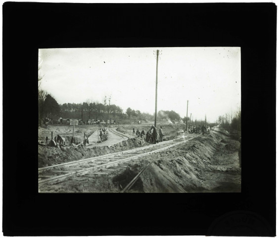 Construction de voie ferrée