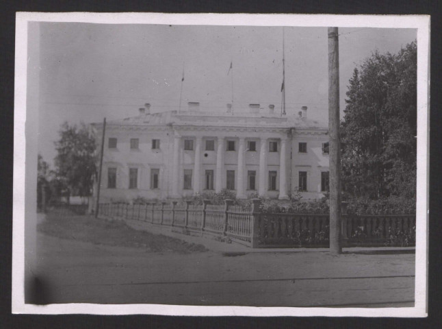 Arkhangelsk (Sibérie). Ambassade de France, d'Italie et des Etats-Unis