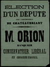 Arrondissement de Châteaubriant : M. Orion