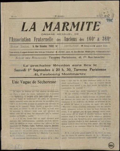 La Marmite : No.61