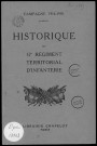 Historique du 57ème régiment territorial d'infanterie