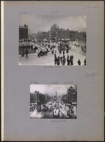 Dublin (Irlande). Sackville street