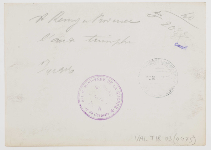 Saint-Rémy-de-Provence. L'arc de triomphe