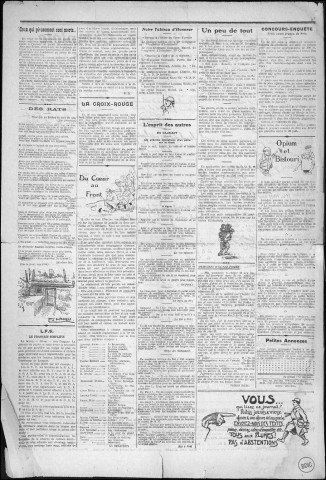Le Rire aux Eclats (1916-1919 : n°s 1-24), Sous-Titre : Journal épisodique de la vie du front ; puis : Seul quotidien paraissant mensuellement