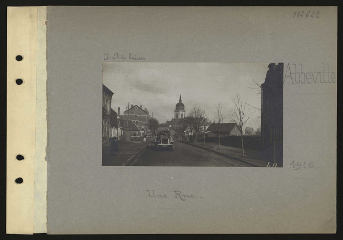 Abbeville. Une rue