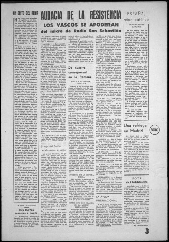 Boletín de información del gobierno de la Republica española (1947 : n°1-35). Autre titre : Suite de "La Nouvelle Espagne