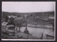 Sibérie. Petretsova. Vue sur la Kolva