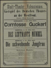 Stadt-Theater Valenciennes : Gastspiel des Deutschen Theaters an der Westfront