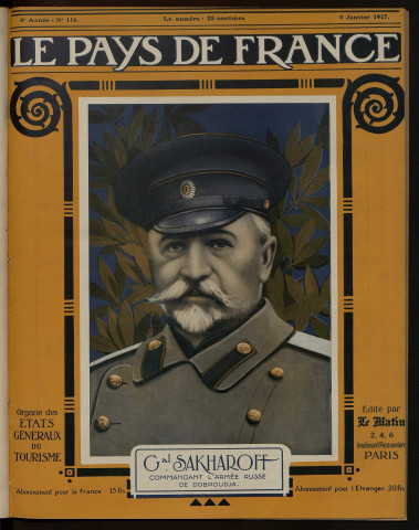 Le Pays de France - Année 1917 - Numéros 116-128