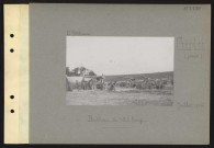 Curlu (près). Batterie de 155 long