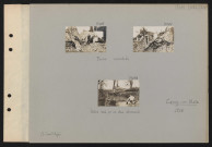 Canny-sur-Matz. Ferme incendiée