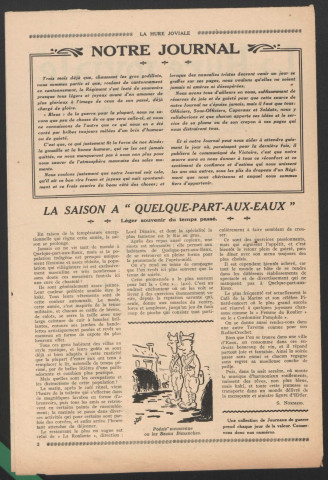 La Hure joviale. Journal de chasse des marcassins motorisés; 91e R.I.