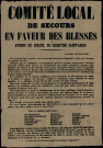 Les circonstances… imposent… de grands devoirs : maison servant d'ambulance pour les blessés