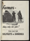 Farmers, they rely on you ! : grow more food with sulphate of ammonia