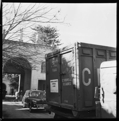 Reportage sur le domaine de la Trappe, propriété nationalisée de la famille Borgeaud à Staouëli, près d'Alger (suite). 2