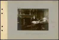 Reims. Hôtel de ville. Le maire docteur Langlet dans son bureau