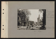 Prieuré de Sainte-Croix (Parc d'Offémont). Les ruines