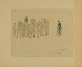 (Groupe de prisonniers allemands). Marseille, 24-1-16