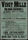 Vingt mille hommes ont manifesté à Béziers, le 8 novembre